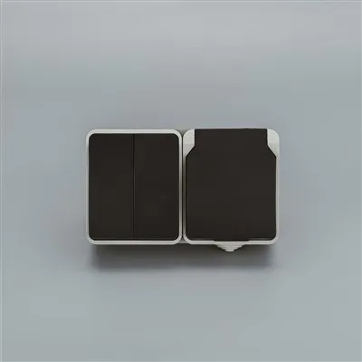 IP54 1 Gang Socket+2 Gang Switch